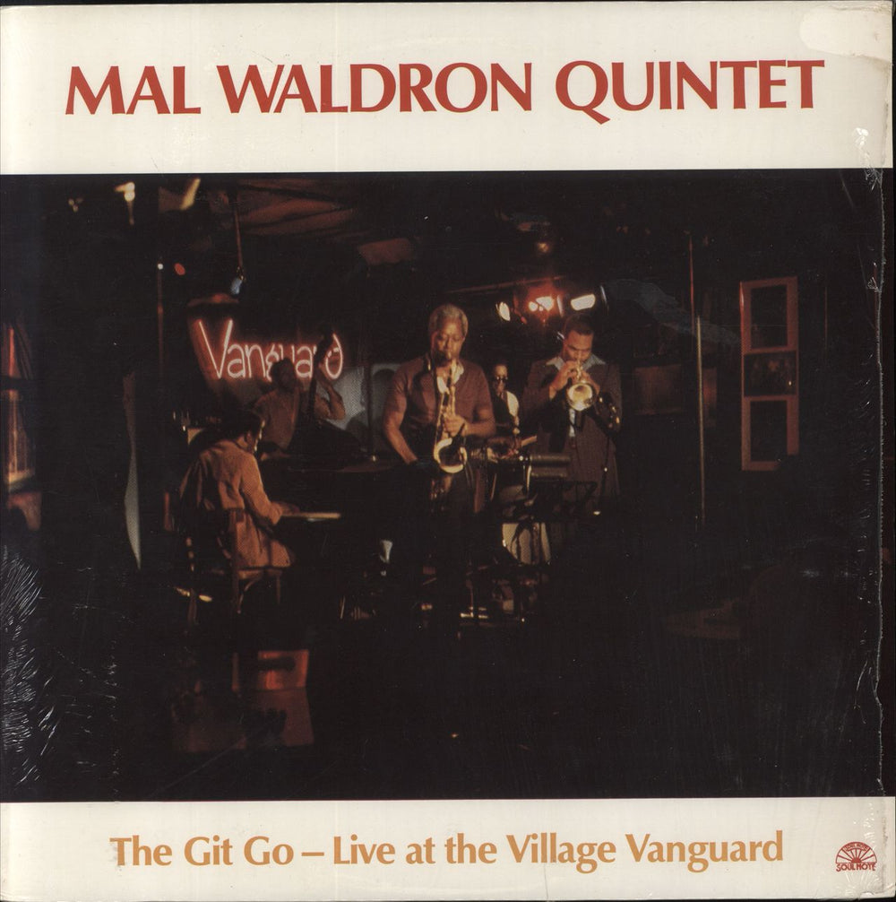 Mal Waldron The Git Go - Live At The Village Vanguard - Shrink Italian vinyl LP album (LP record) SN1118