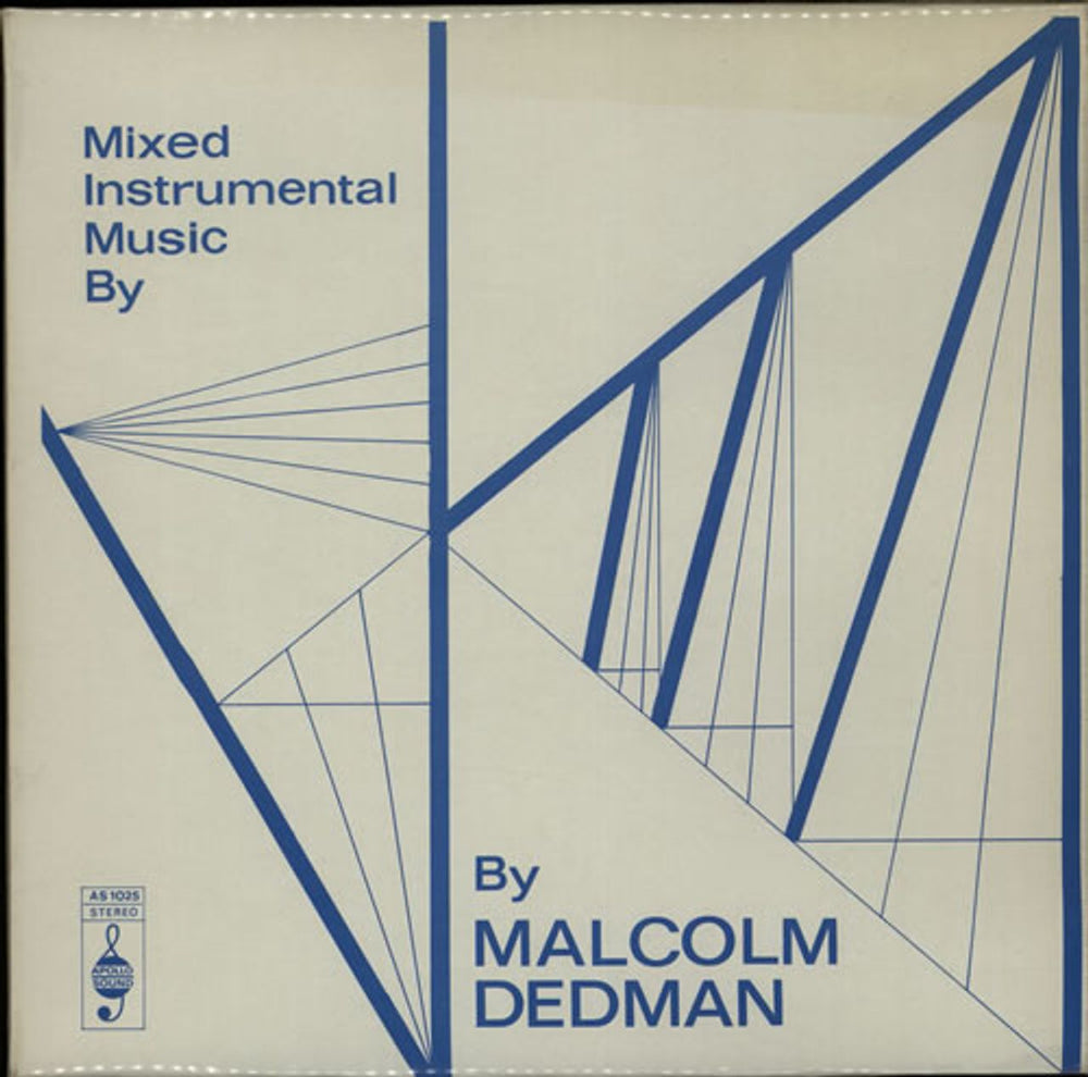 Malcolm Dedman Mixed Instrumental Music UK vinyl LP album (LP record) AS1025