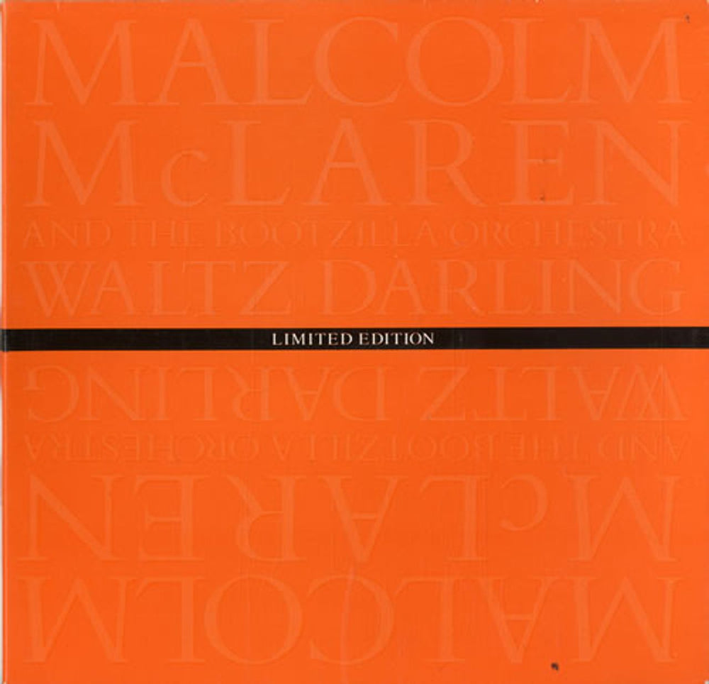 Malcolm McLaren Waltz Darling UK 7" vinyl single (7 inch record / 45) WALTZG2