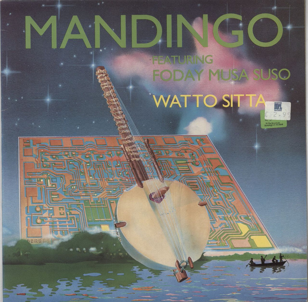 Mandingo Griot Society Watto Sitta UK vinyl LP album (LP record) CELL6103