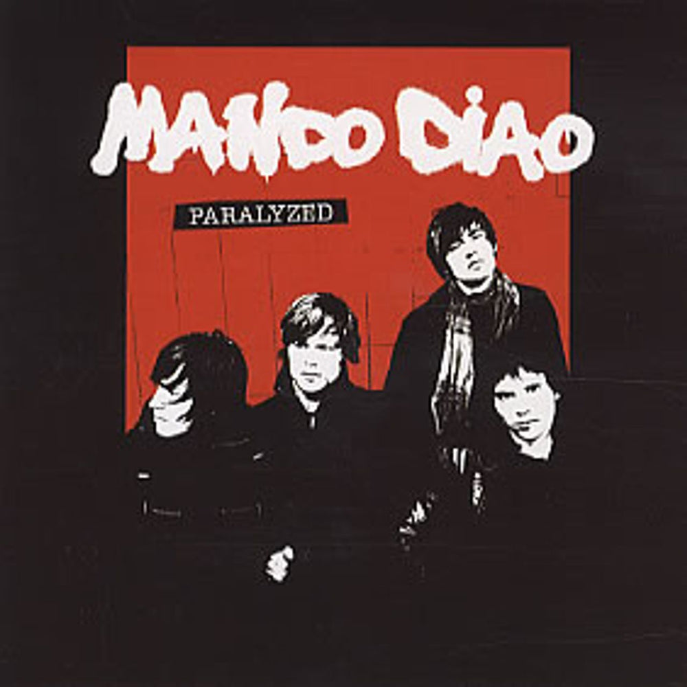 Mando Diao Paralyzed UK CD single (CD5 / 5") 8679882