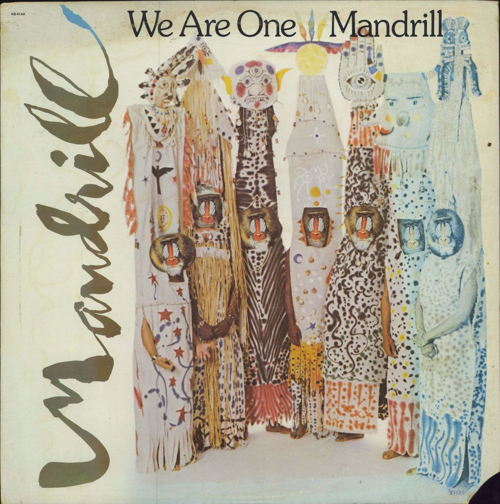 Mandrill We Are One US vinyl LP album (LP record) AB4144