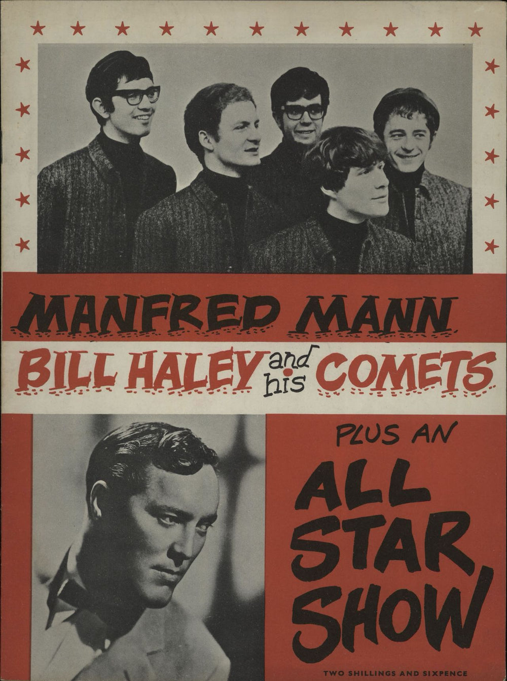 Manfred Mann All Star Show UK tour programme TOUR PROGRAMME