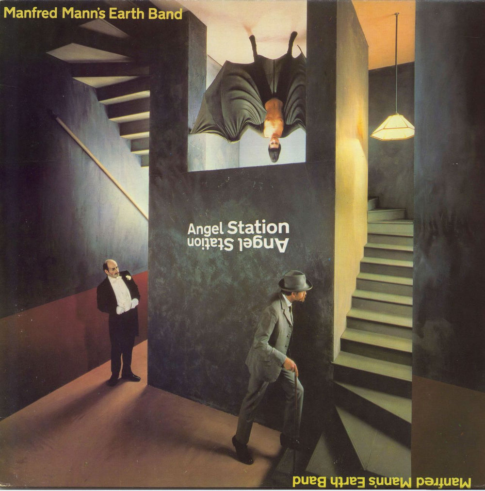 Manfred Mann's Earth Band Angel Station Canadian vinyl LP album (LP record) BSK3302