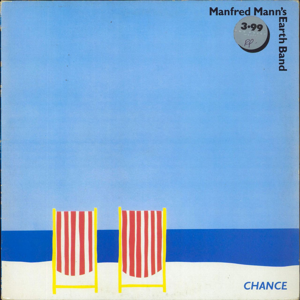 Manfred Mann's Earth Band Chance UK vinyl LP album (LP record) CLALP133