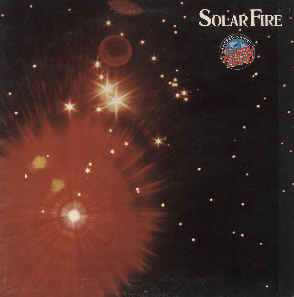 Manfred Mann's Earth Band Solar Fire - 1st + Inner - EX UK vinyl LP album (LP record) ILPS9265