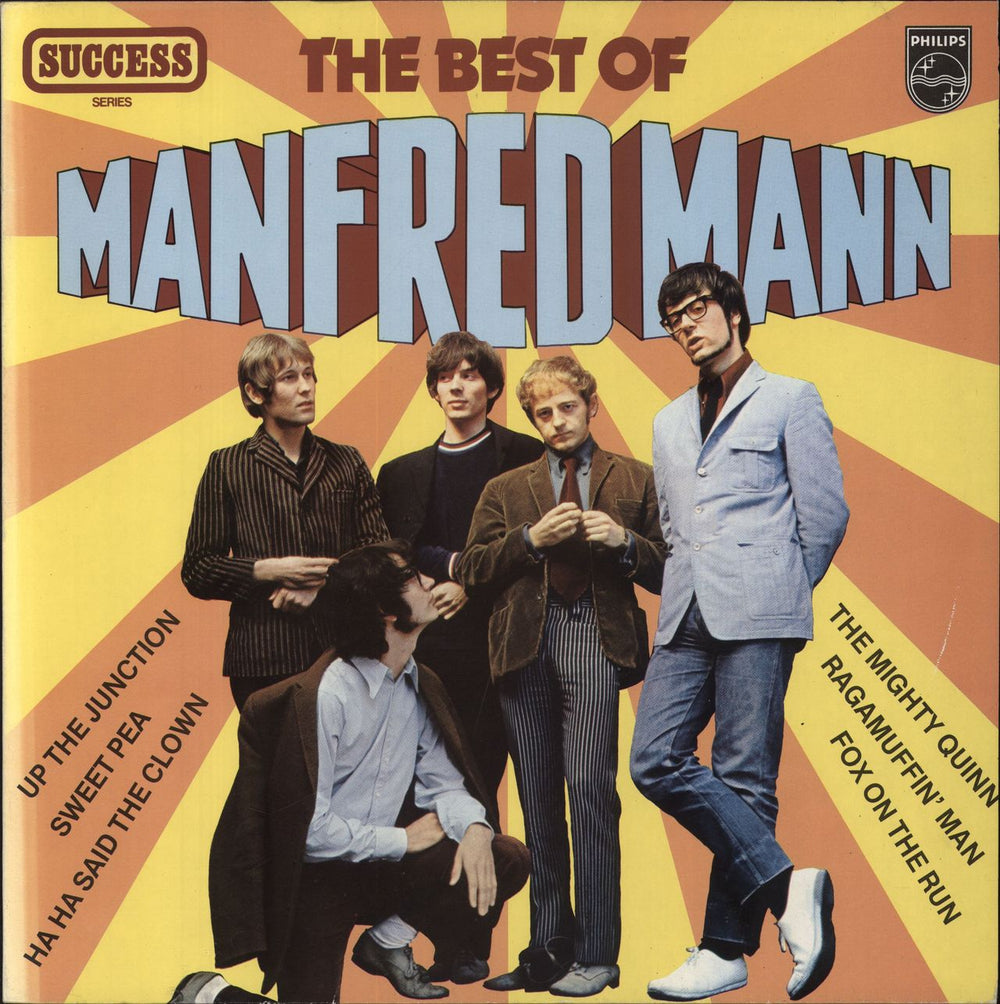 Manfred Mann The Best Of Manfred Mann Dutch vinyl LP album (LP record) 9279307