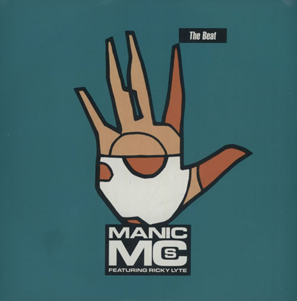 Manic MCs The Beat UK 7" vinyl single (7 inch record / 45) MCA1429