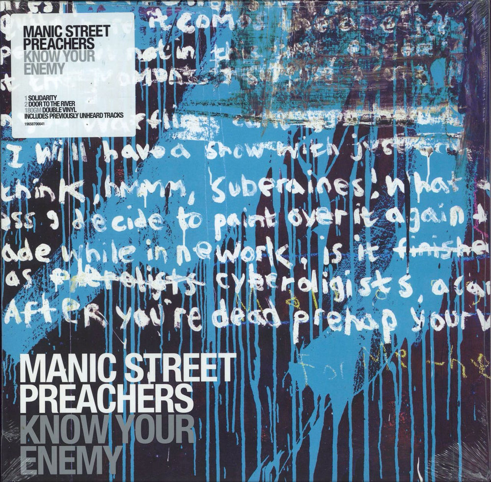 Manic Street Preachers Know Your Enemy: 2022 Expanded Edition - 180gm Vinyl - Sealed UK 2-LP vinyl record set (Double LP Album) 19439988681