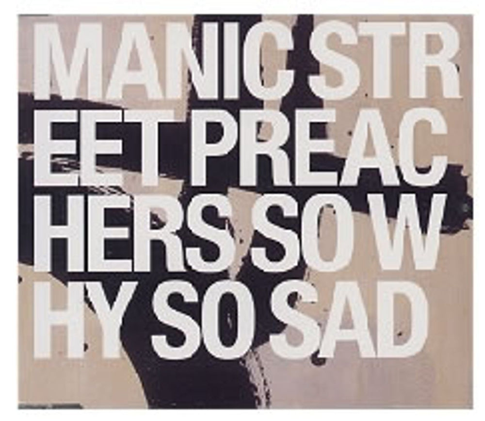 Manic Street Preachers So Why So Sad Austrian CD single (CD5 / 5") 6707881