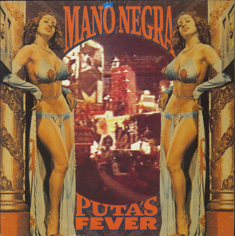 Mano Negra Puta's Fever UK vinyl LP album (LP record) V2608