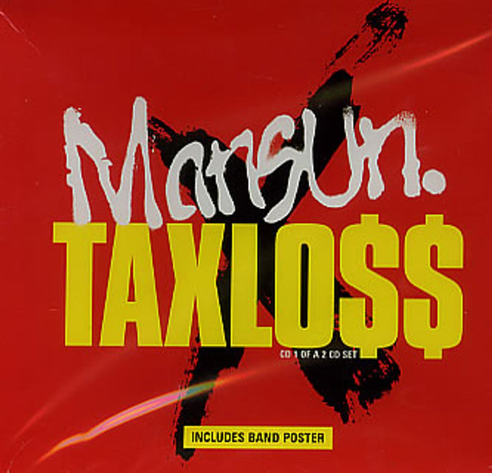 Mansun Taxloss - part 1 UK CD single (CD5 / 5") CDRS6465