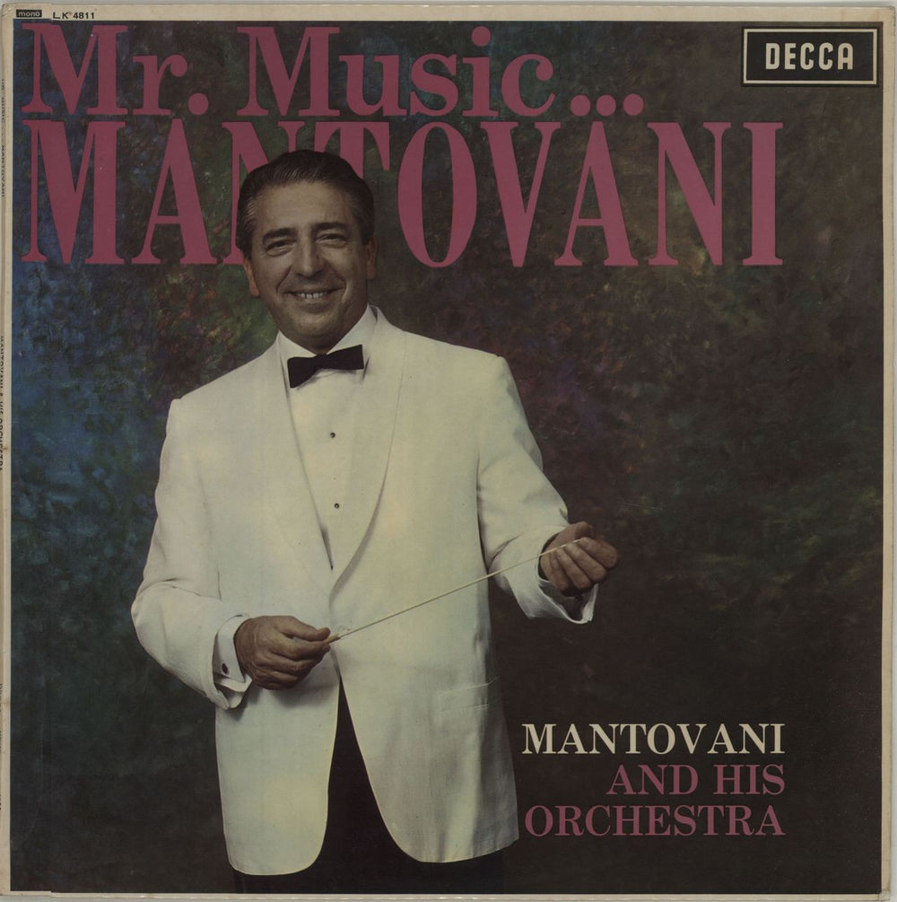 Mantovani Mr. Music...Mantovani UK vinyl LP album (LP record) LK4811