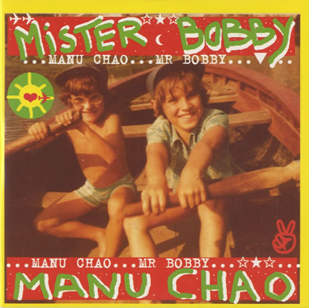 Manu Chao Mister Bobby French Promo CD single (CD5 / 5") VISA6811