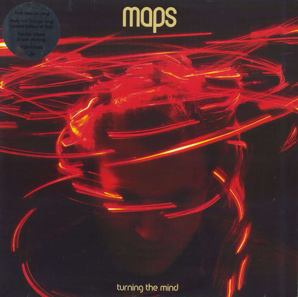 Maps Turning The Mind - Orange Vinyl - Sealed UK 2-LP vinyl record set (Double LP Album) STUMM298