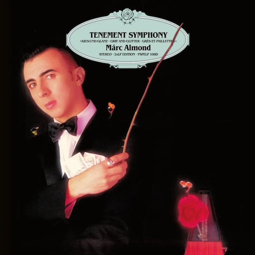 Marc Almond Tenement Symphony - Translucent Blue Vinyl - Sealed UK 2-LP vinyl record set (Double LP Album) ALM2LTE821379