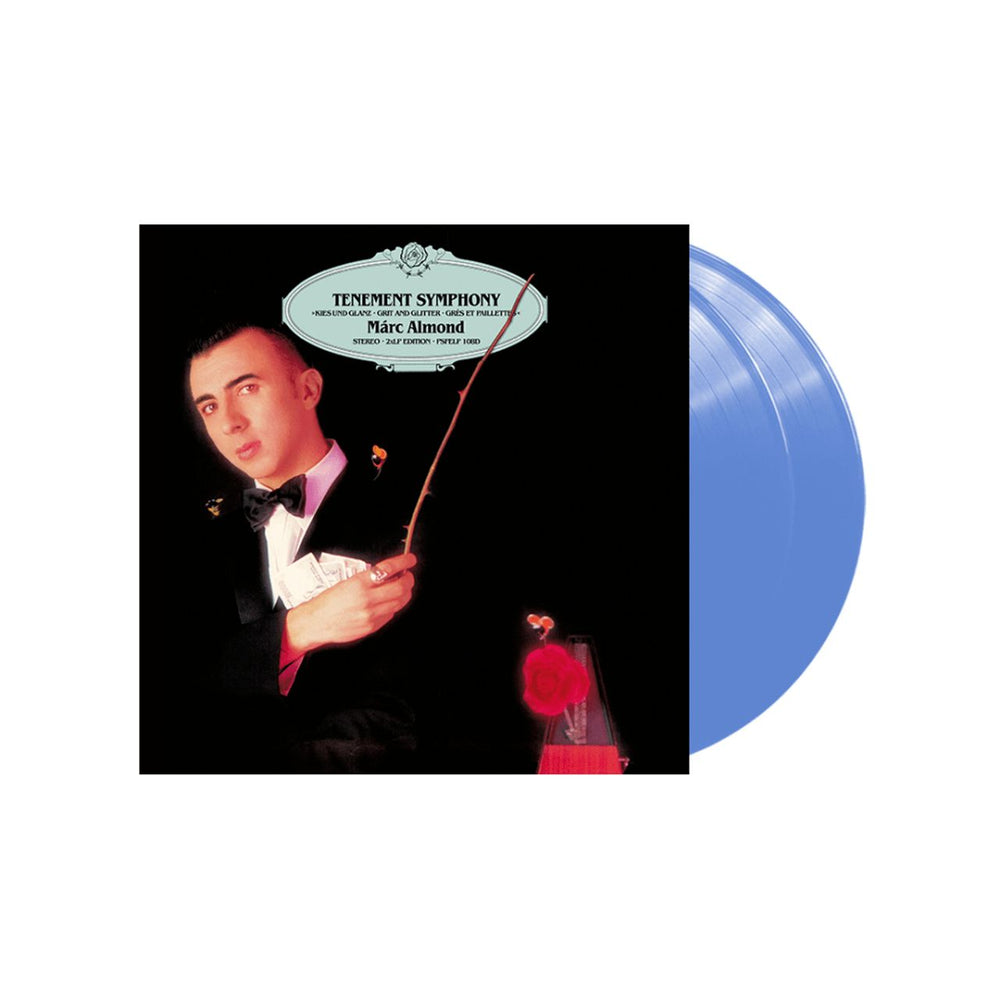 Marc Almond Tenement Symphony - Translucent Blue Vinyl - Sealed UK 2-LP vinyl record set (Double LP Album) PSFELP108D