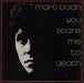 Marc Bolan You Scare Me To Death + Flexi & Merchandise insert UK vinyl LP album (LP record) ERED20