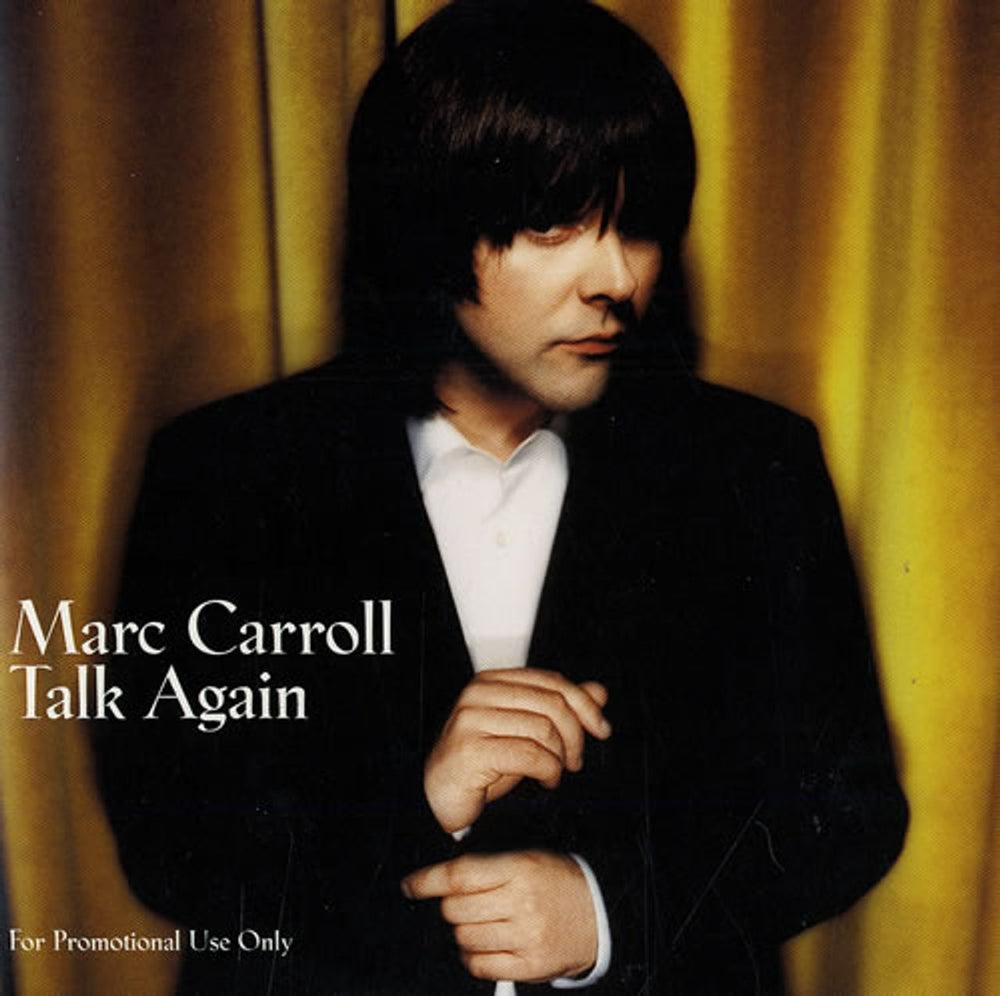 Marc Carroll Talk Again UK Promo CD single (CD5 / 5") GELS006P