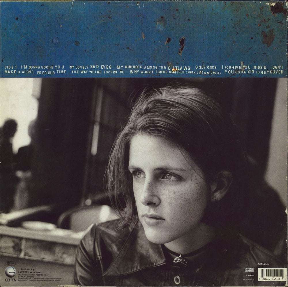 Maria McKee You Gotta Sin To Get Saved UK vinyl LP album (LP record) 720642450819