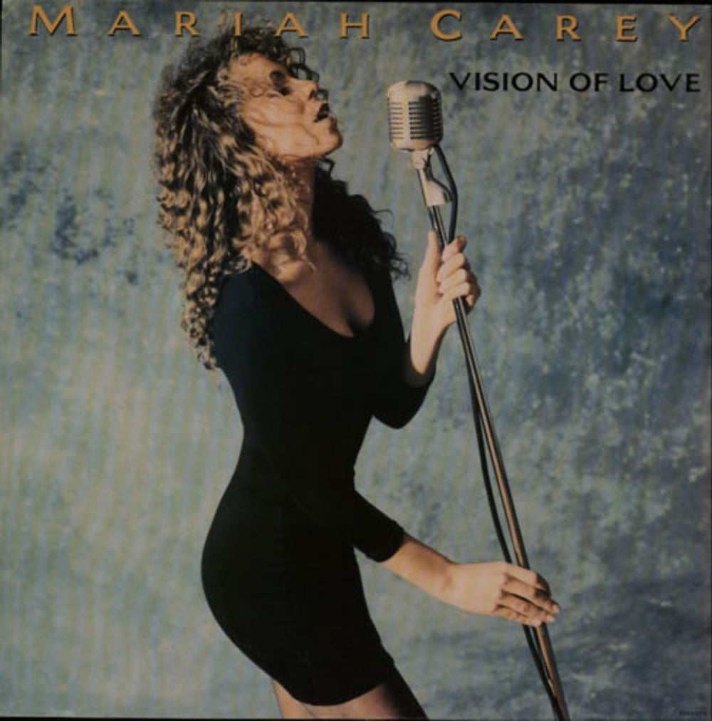 Mariah Carey Vision Of Love UK 12" vinyl single (12 inch record / Maxi-single) 6559326