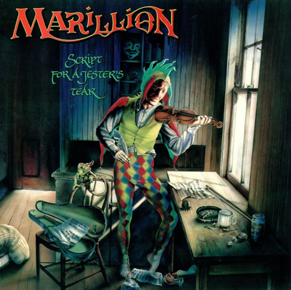 Marillion Script For A Jester's Tear German vinyl LP album (LP record) 1C064-07715
