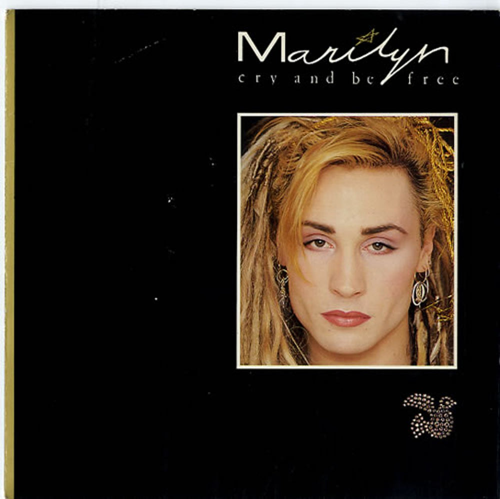 Marilyn Cry And Be Free UK 7" vinyl single (7 inch record / 45) MAZ2