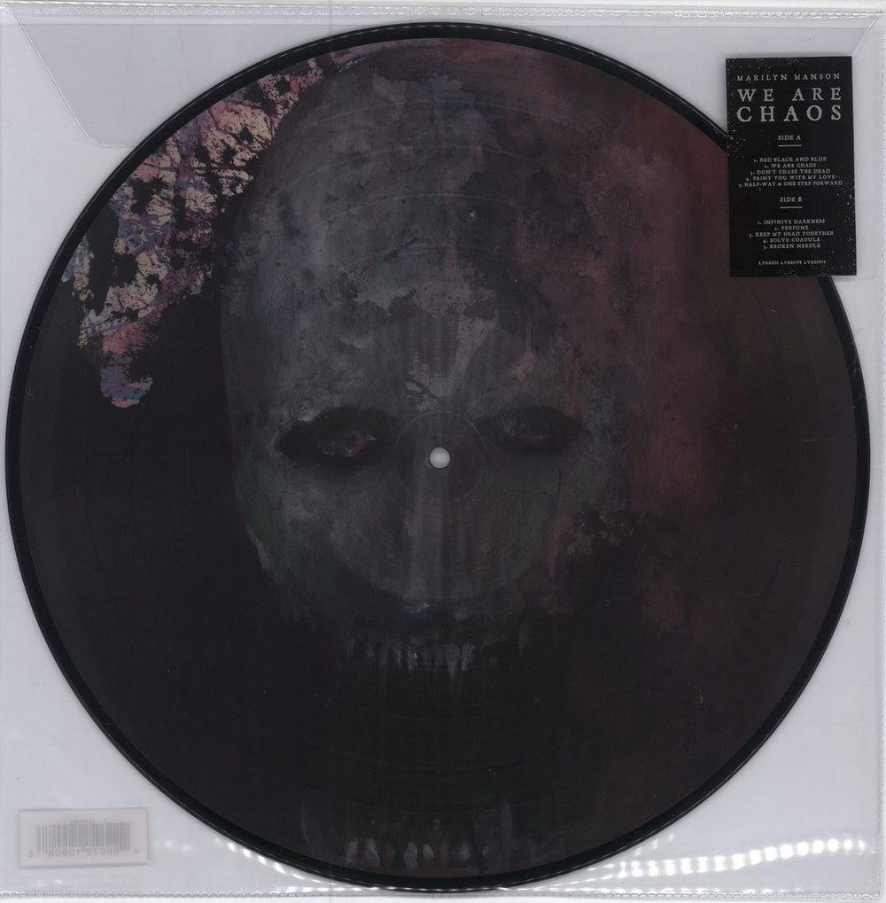 Marilyn Manson We Are Chaos [Never-Ending Astral Vampire] US picture disc LP (vinyl picture disc album) LVR01140 / LVR01394