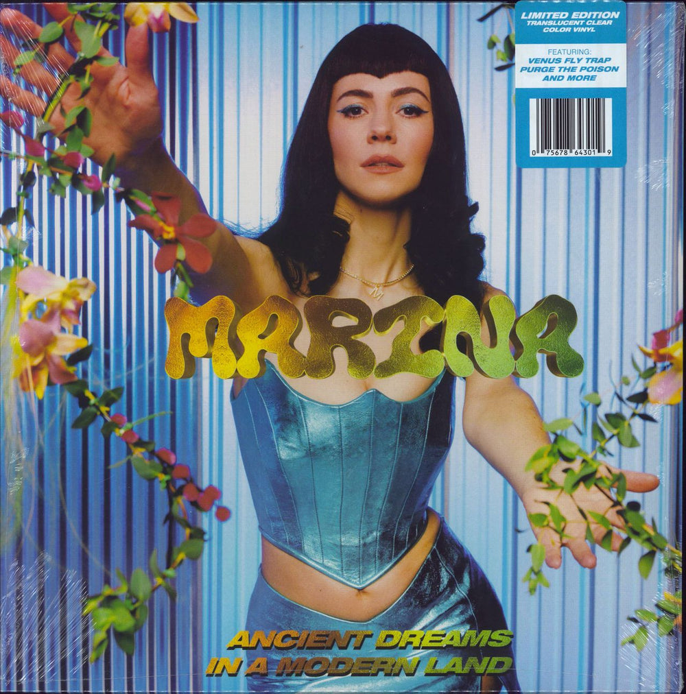 Marina & The Diamonds Ancient Dreams In A Modern Land - Clear Vinyl UK vinyl LP album (LP record) 075678642982