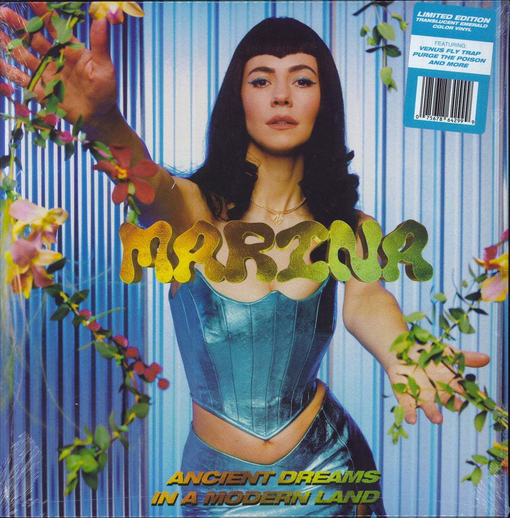 Marina & The Diamonds Ancient Dreams In A Modern Land - Emerald Green Vinyl US vinyl LP album (LP record) 075678642982