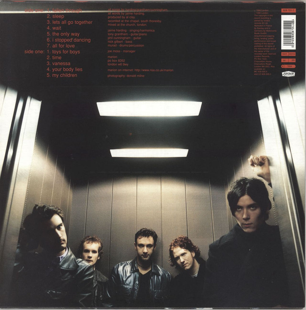 Marion This World And Body + 7" UK vinyl LP album (LP record) 042282872111