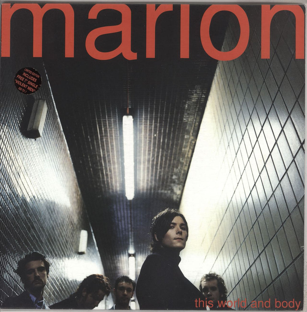 Marion This World And Body + 7" UK vinyl LP album (LP record) 828721-1