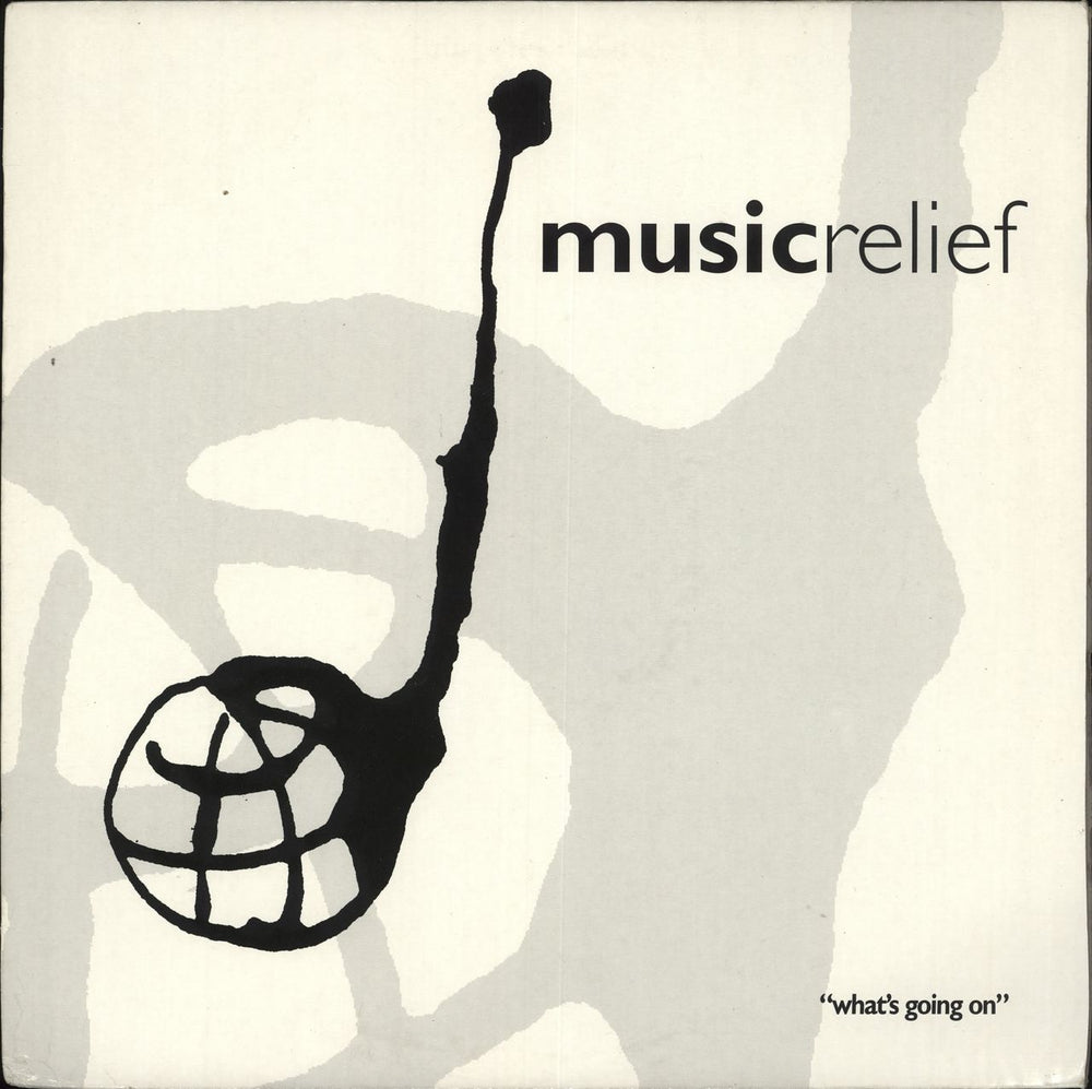 Mark King Music Relief '94 "What's Going On" UK 12" vinyl single (12 inch record / Maxi-single) RWANDAT1