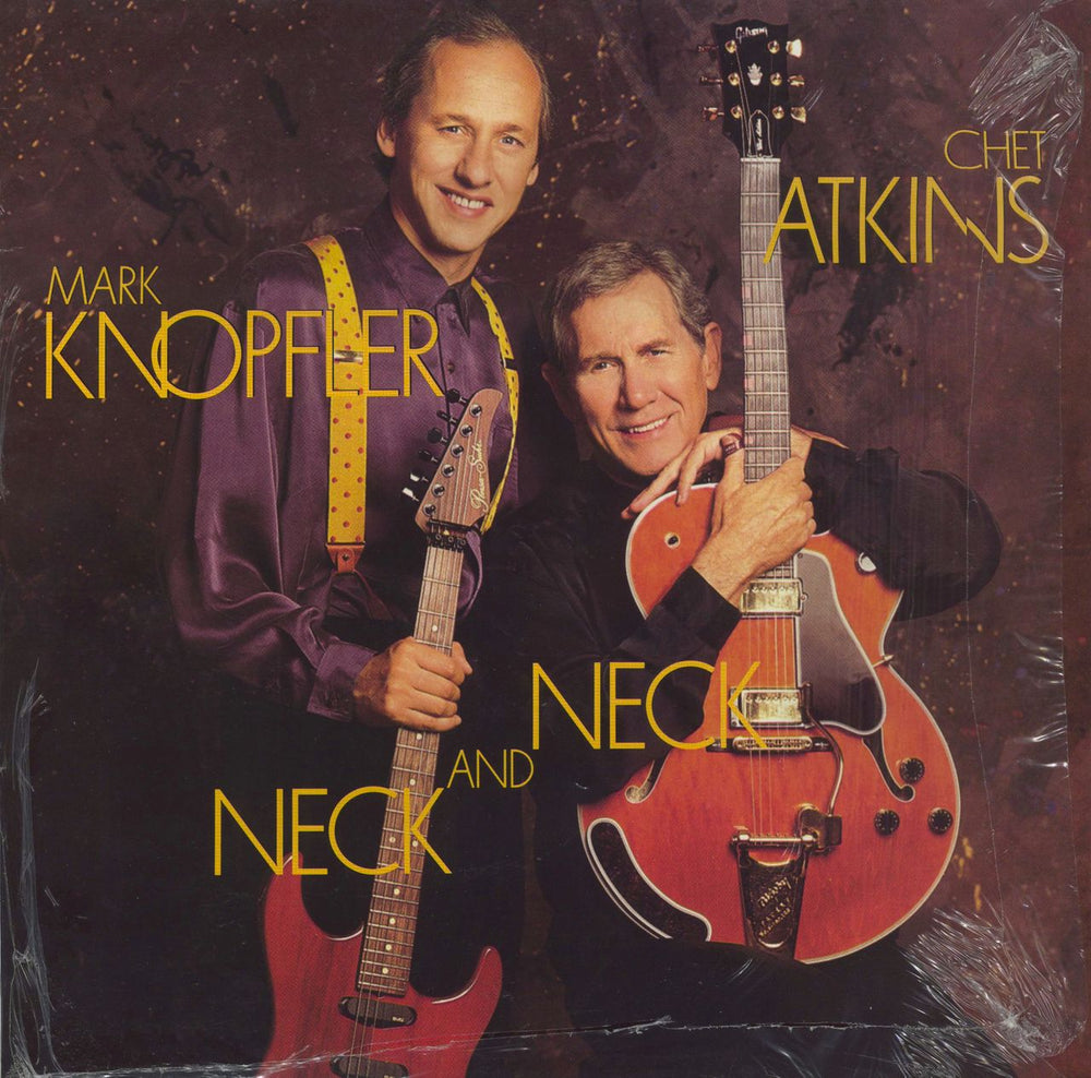 Mark Knopfler Neck And Neck Dutch vinyl LP album (LP record) 4674351