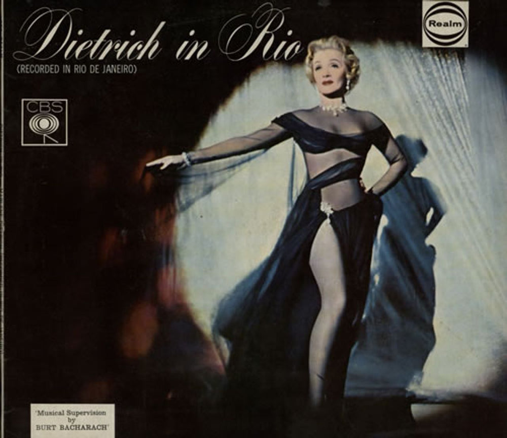 Marlene Dietrich Dietrich In Rio UK vinyl LP album (LP record) RM52077