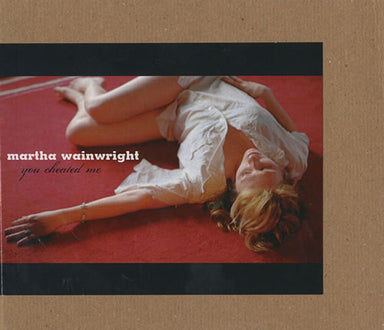 Martha Wainwright You Cheated Me + Press Sheet US Promo CD single (CD5 / 5") MWA10101