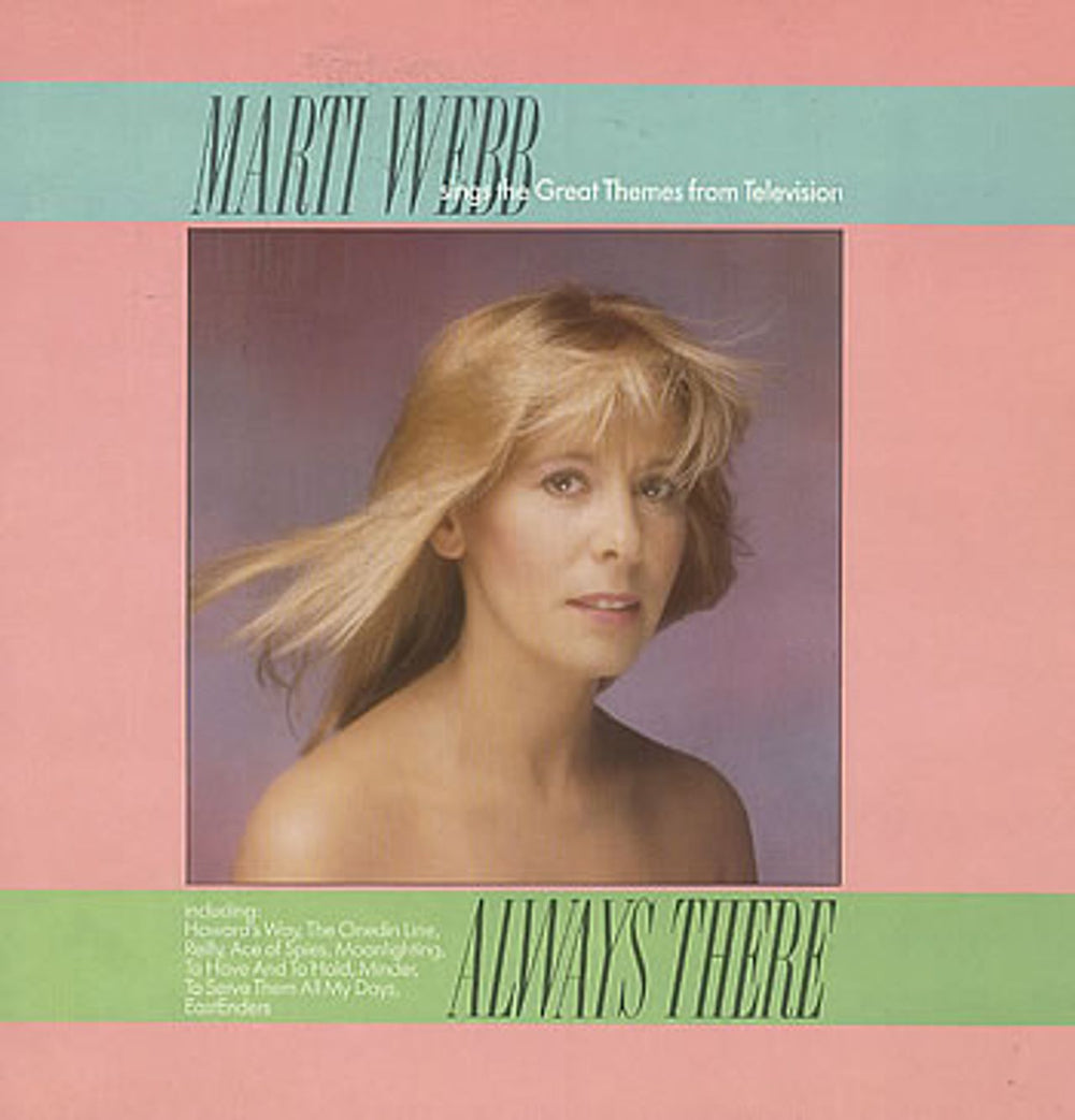 Marti Webb Always There UK vinyl LP album (LP record) REB619