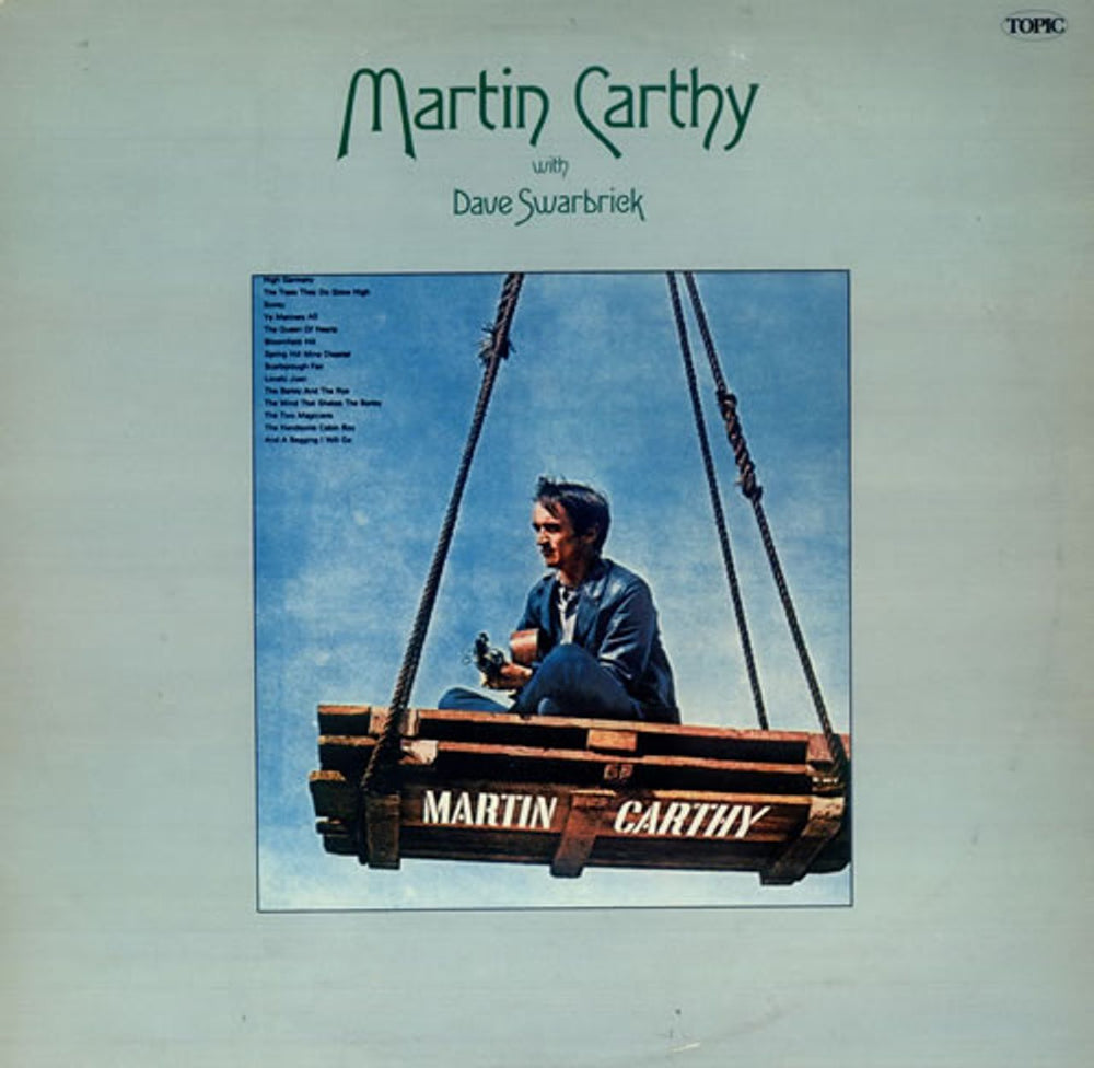 Martin Carthy And Dave Swarbrick Martin Carthy UK vinyl LP album (LP record) 12TS340