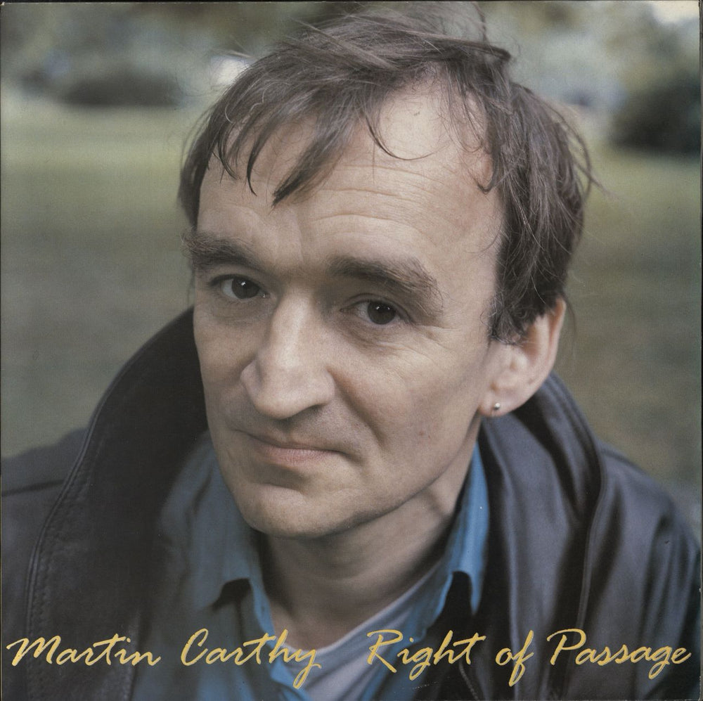 Martin Carthy Right Of Passage UK vinyl LP album (LP record) 12TS452