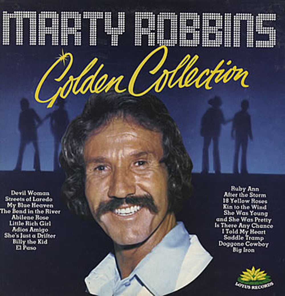 Marty Robbins Golden Collection UK vinyl LP album (LP record) WH5009