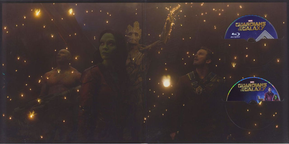 Marvel Guardians Of The Galaxy - Big Sleeve Edition UK Blu Ray DVD 6AWBRGU829749