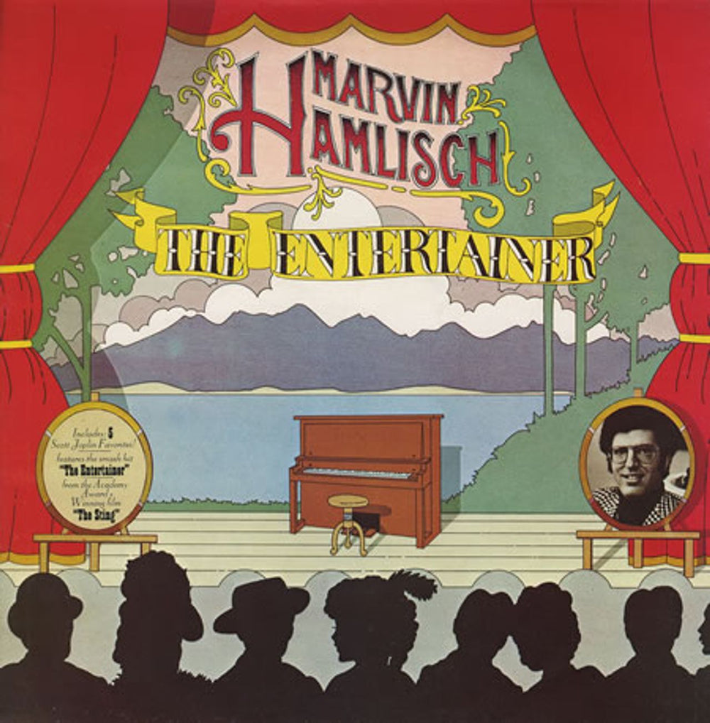 Marvin Hamlisch The Entertainer UK vinyl LP album (LP record) MCF2567