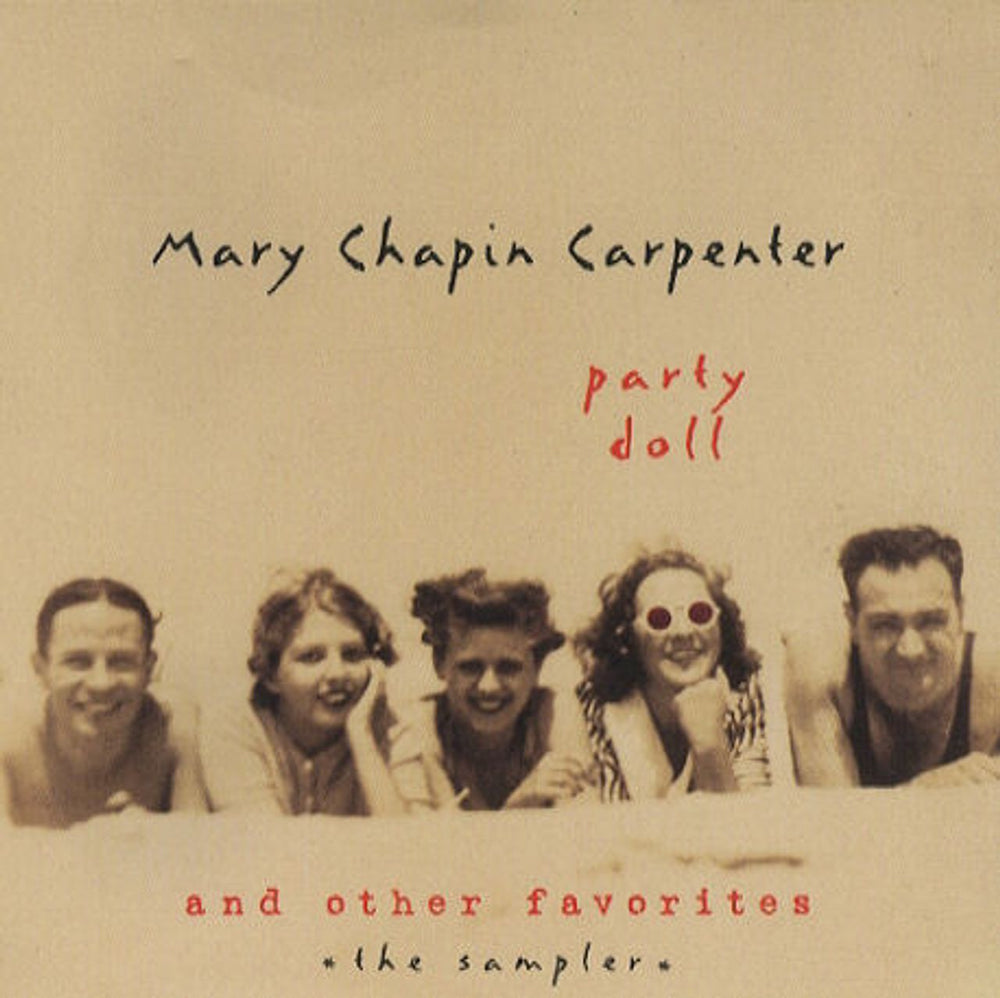 Mary Chapin Carpenter Party Doll Sampler US Promo CD single (CD5 / 5") CSK41999