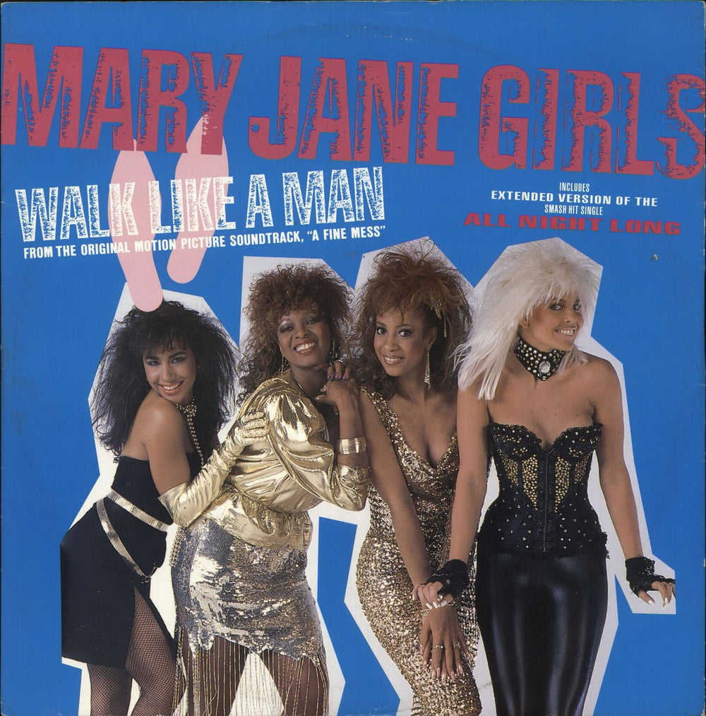 Mary Jane Girls Walk Like A Man UK 12" vinyl single (12 inch record / Maxi-single) ZT40796