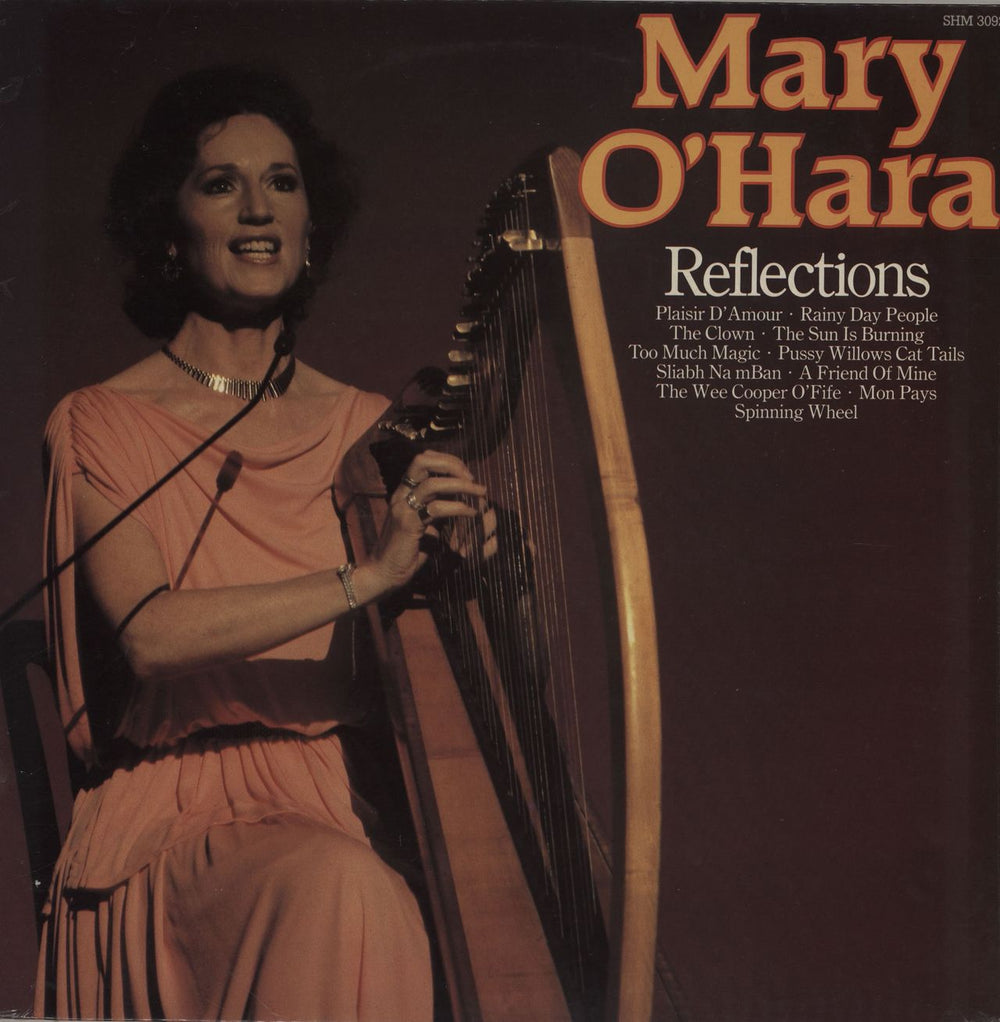 Mary O'Hara Reflections UK vinyl LP album (LP record) SHM3092