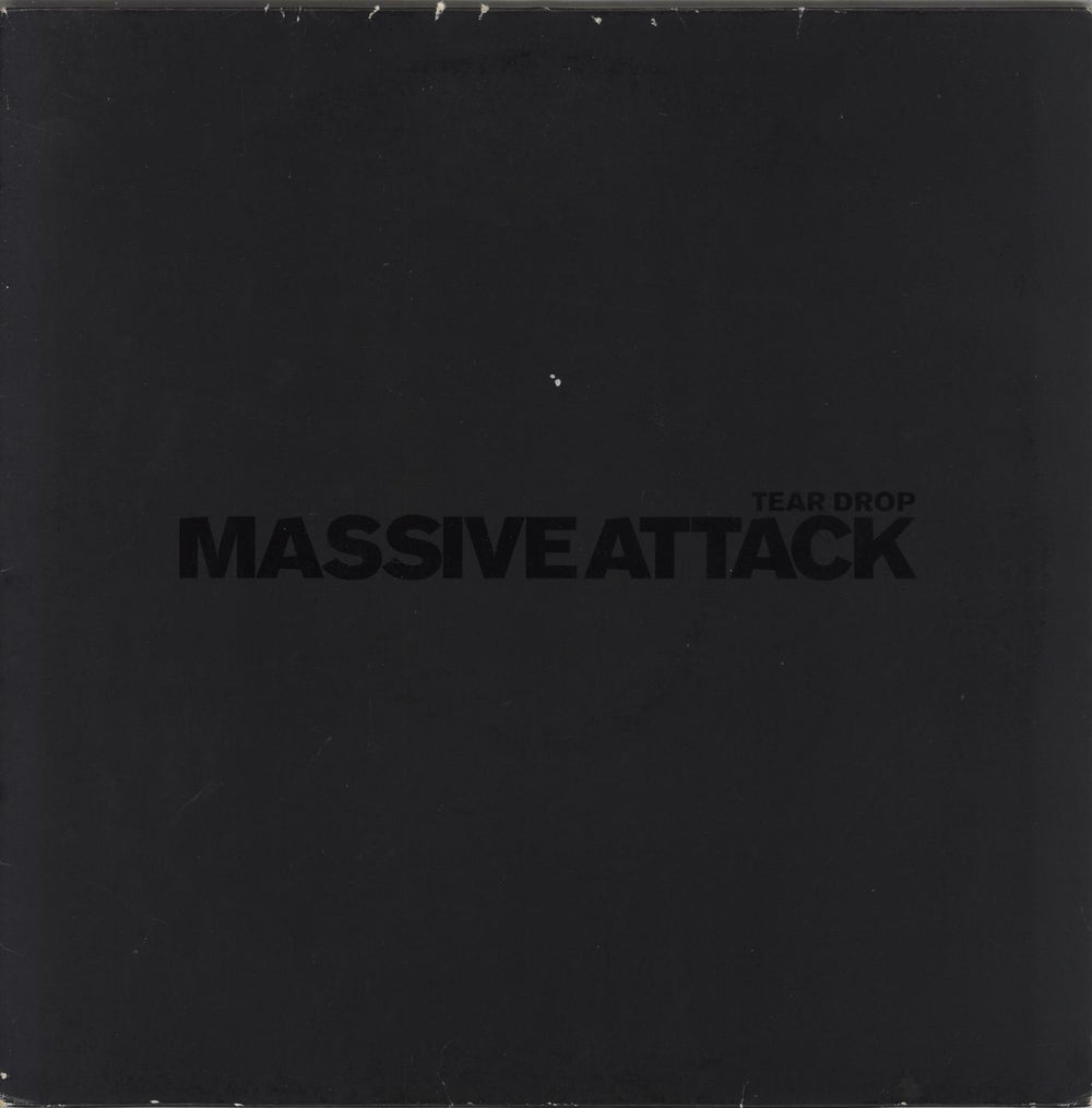 Massive Attack Tear Drop [Remixes] UK Promo 12" vinyl single (12 inch record / Maxi-single) WBRTDJ9