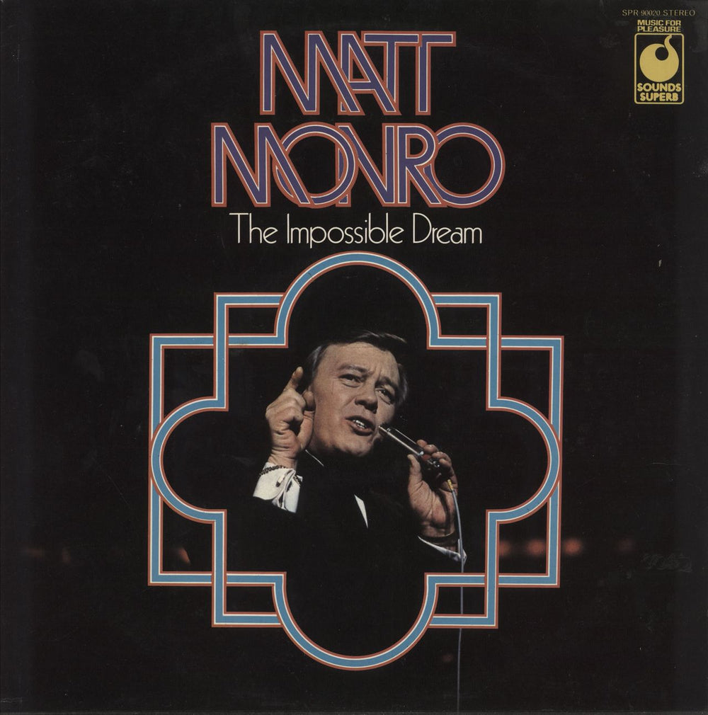 Matt Monro The Impossible Dream UK vinyl LP album (LP record) SPR90020