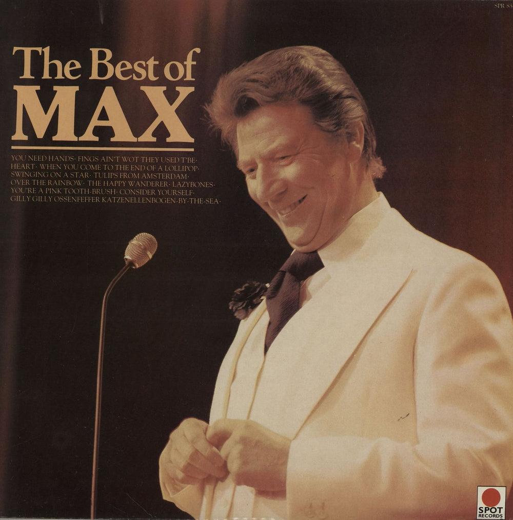 Max Bygraves The Best Of UK vinyl LP album (LP record) SPR8547