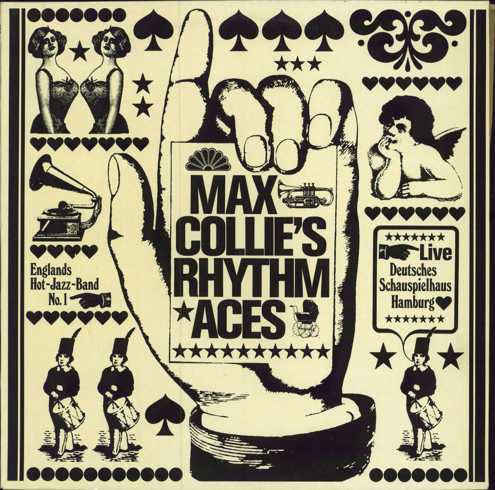 Max Collie's Rhythm Aces Live UK 2-LP vinyl record set (Double LP Album) ST-HB5012