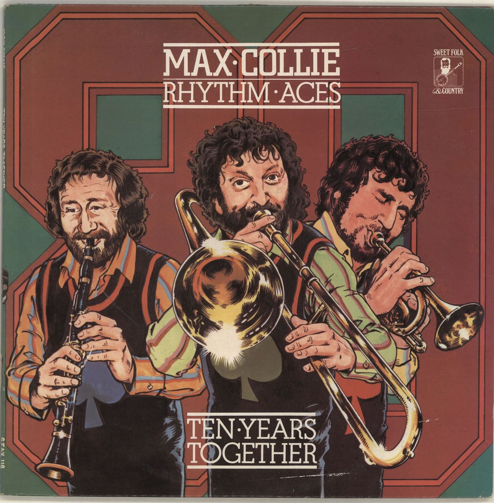 Max Collie's Rhythm Aces Ten Years Together UK 2-LP vinyl record set (Double LP Album) SFAX118